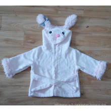 Peignoir mignon pour enfants 100 % coton éponge